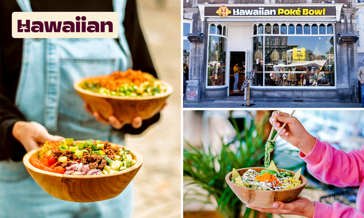 2 medium 'House Favorite' pokébowls naar keuze bij Hawaiian Poké Bowl