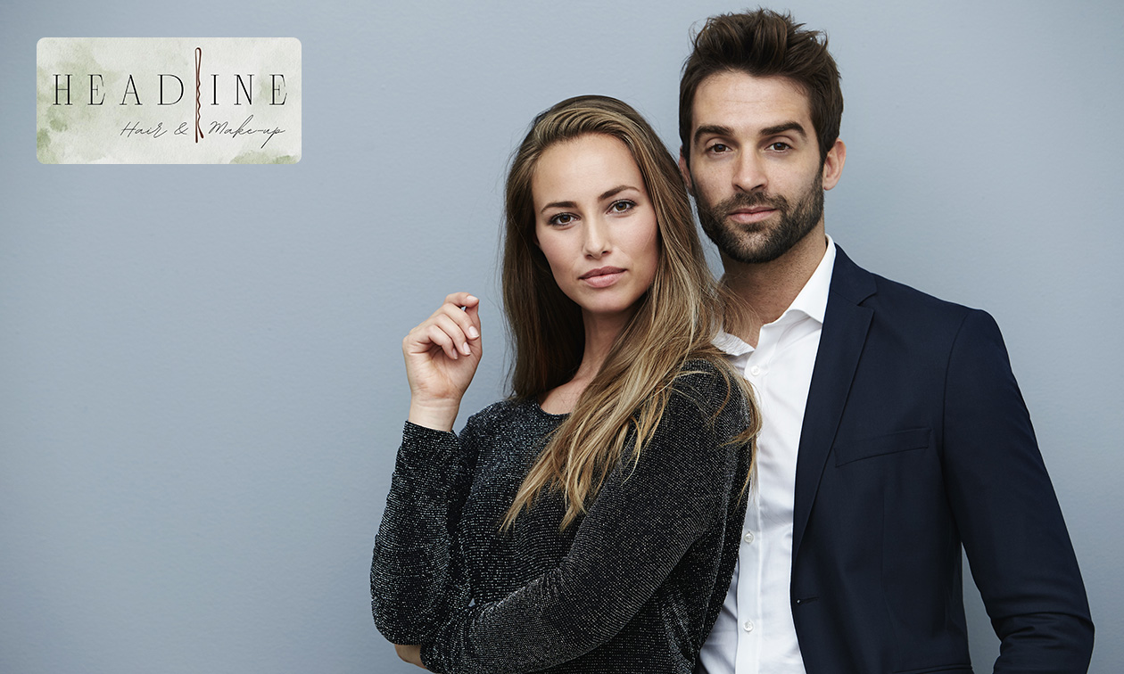 Kappersbehandeling naar keuze bij Headline Hair & Make-Up Kappersbehandeling naar keuze bij Headline Hair & Make-Up