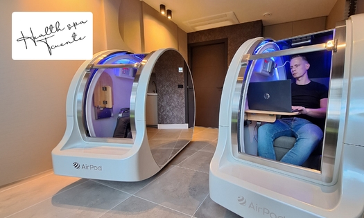 Wellnessbehandeling in zuurstofpod