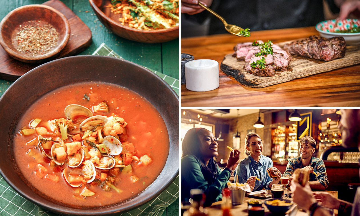 3-gangenlunch of -diner in hartje Blankenberge