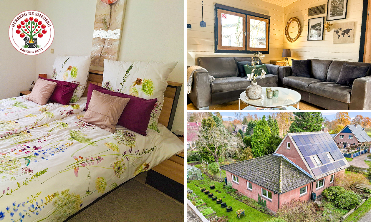 1 of 2 overnachting(en) voor 2 tot 5 + evt. ontbijt