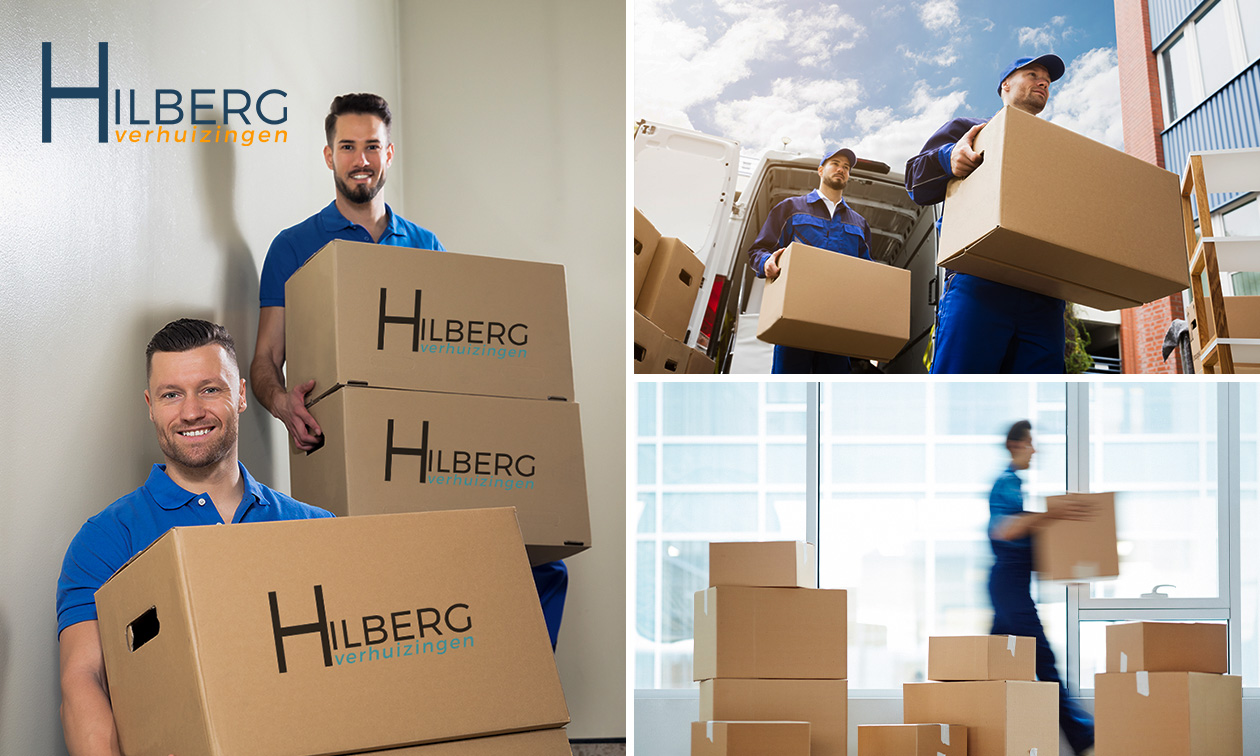 Verhuisservice met 2 verhuizers + verhuisbus + evt. montageservice