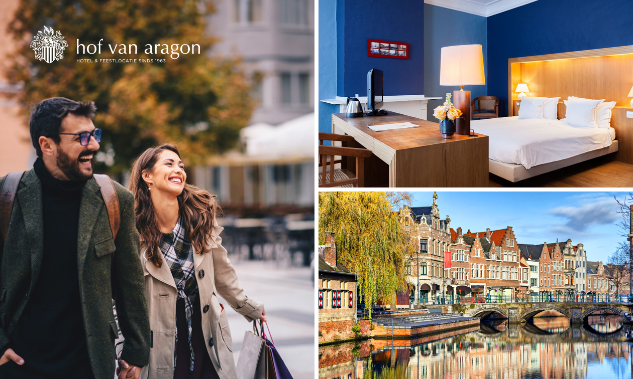 Voor 2 personen: overnachting in extra large double kamer + ontbijt