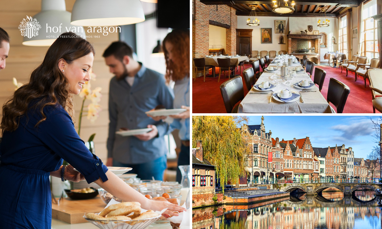 Ontbijtbuffet bij Hof van Aragon