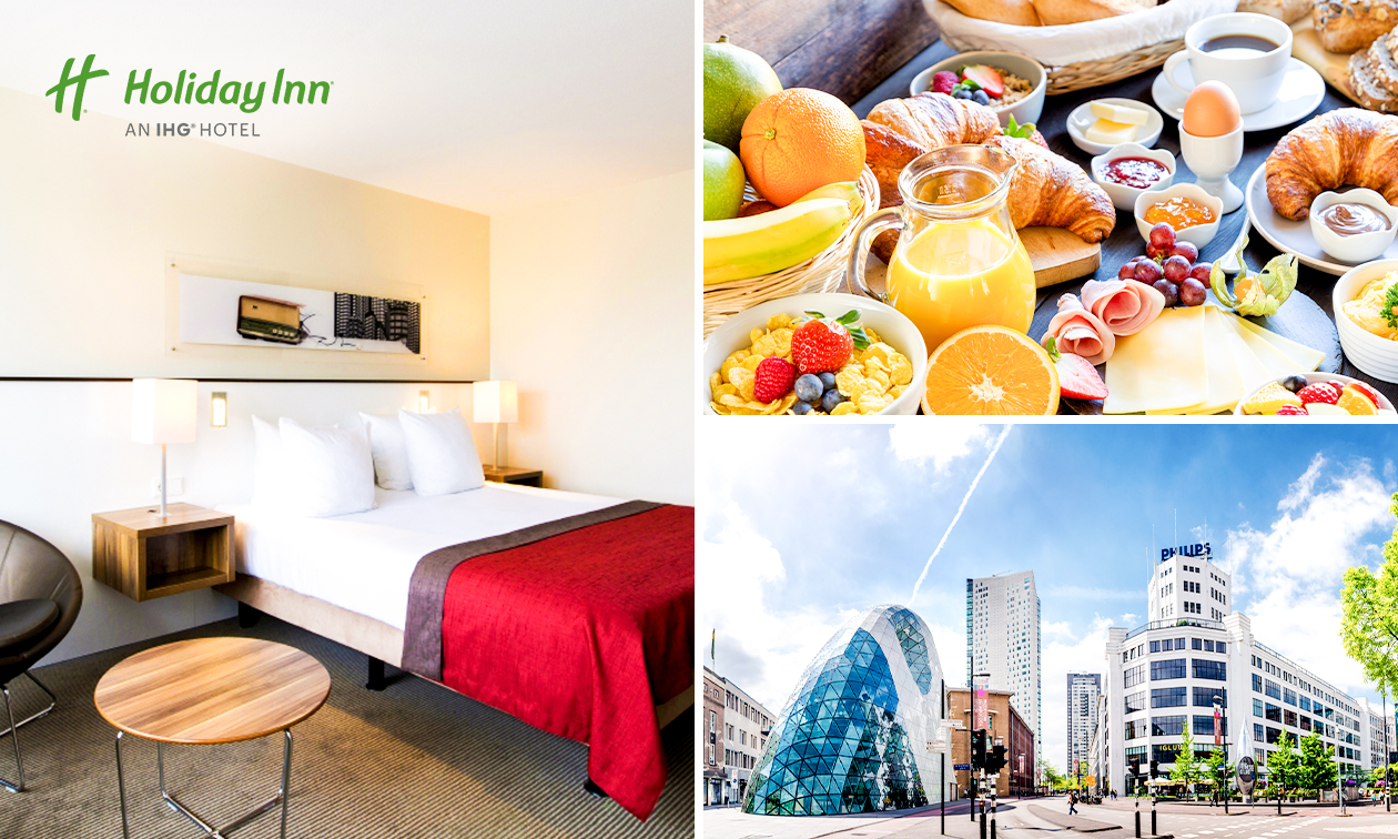 Overnachting(en) + ontbijt bij Holiday Inn Eindhoven