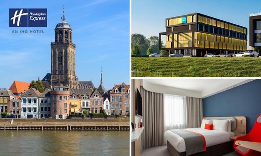 Nuit pour 2 à 4 + petit-déjeuner + verre de bienvenue + évt. dîner en 2 ou 3 services à Deventer