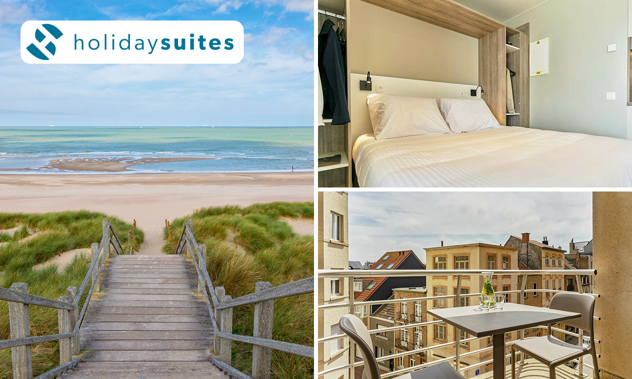 1 of 2 overnachting(en) voor 2 of 4 personen in Blankenberge