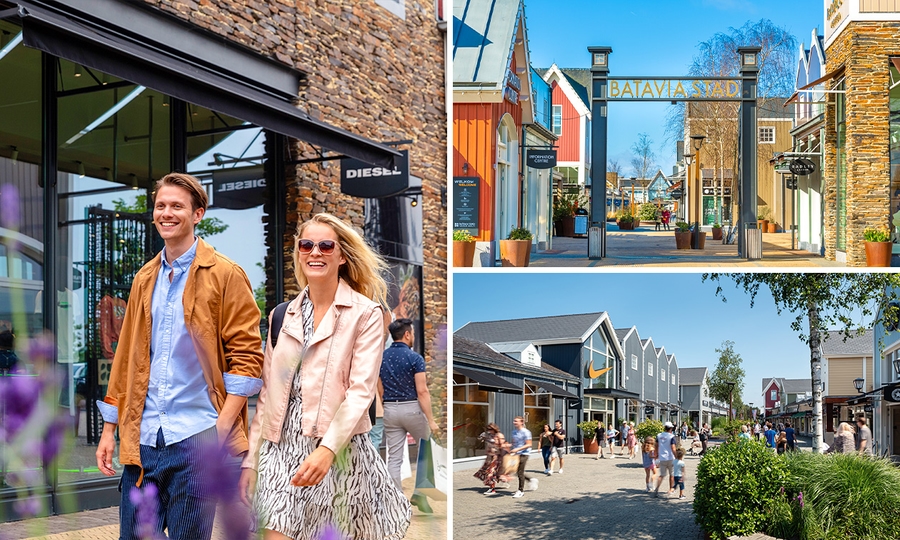 Bezoek Batavia Stad Fashion Outlet + shuttle vanuit Amsterdam