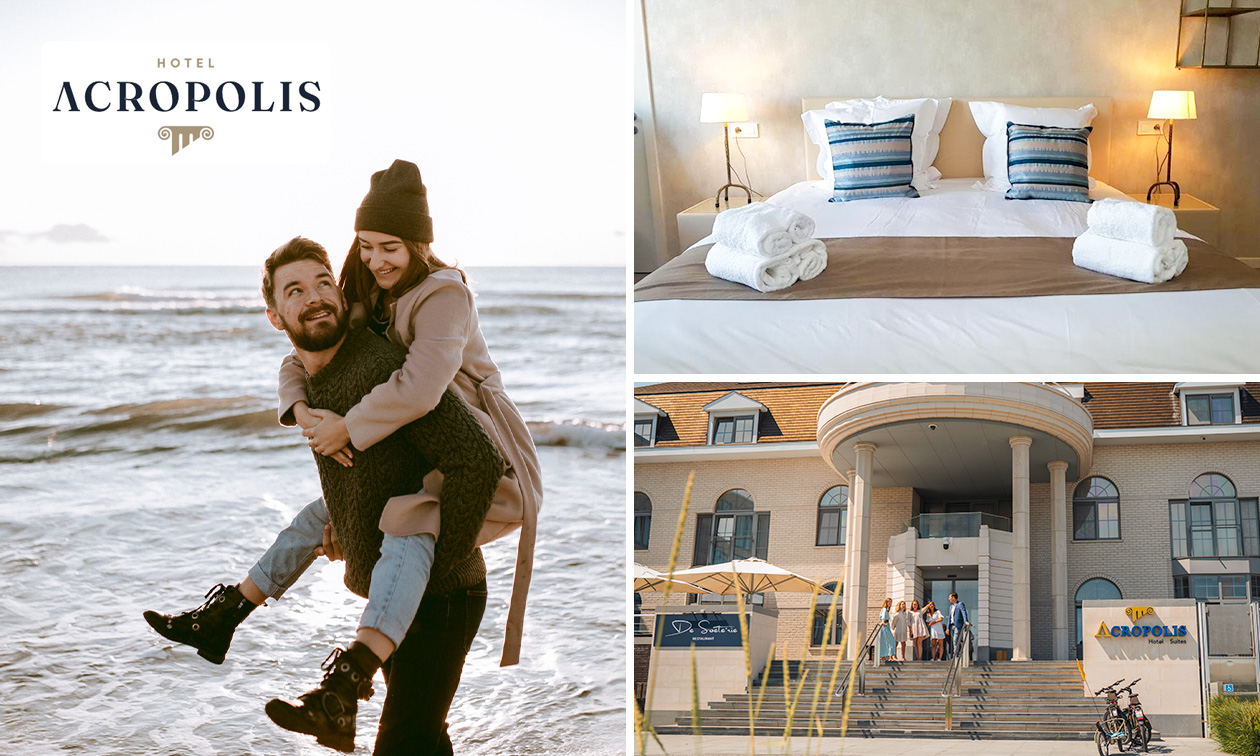 Overnachting(en) voor 2 + ontbijt + late check-out + parkeren + evt. 3-gangendiner in Middelkerke