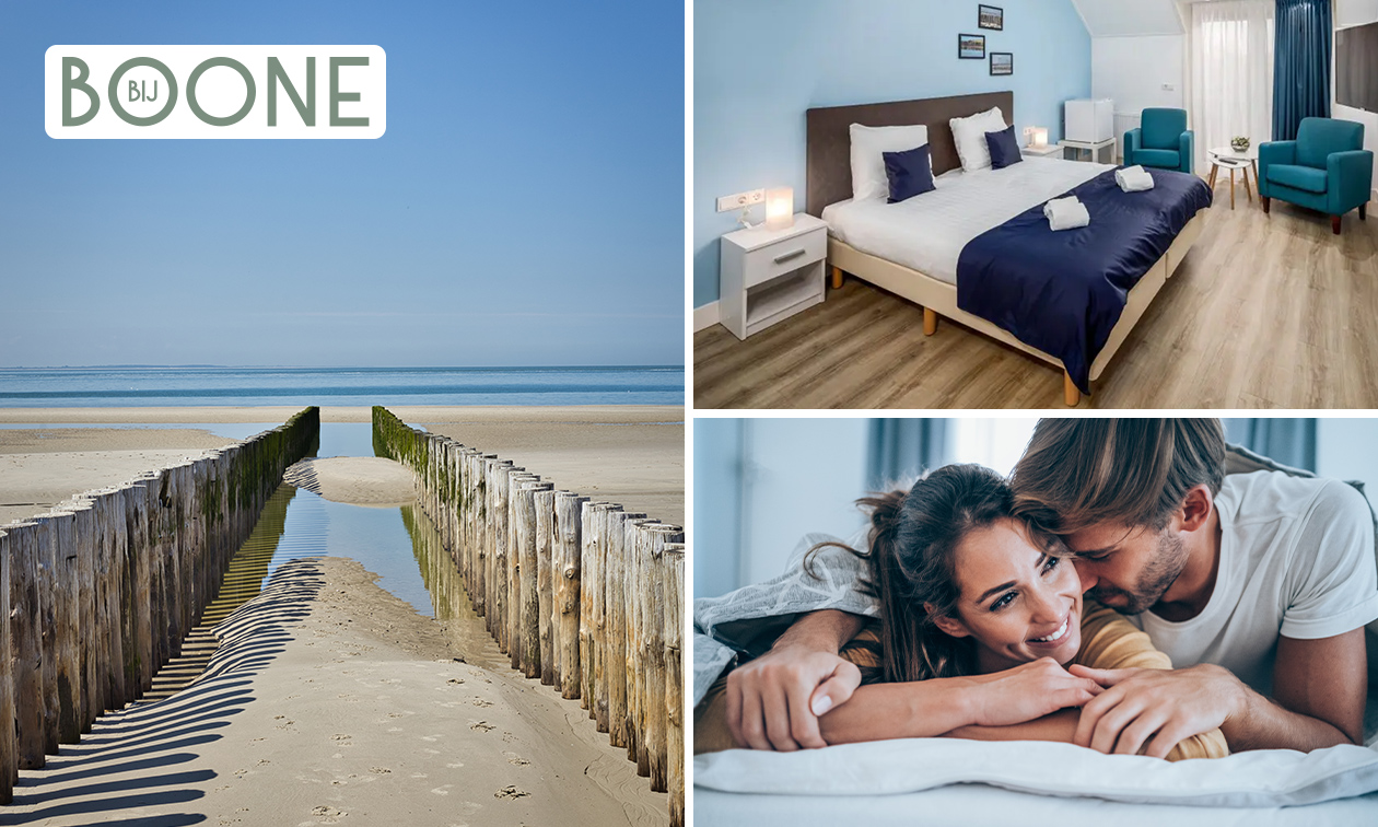 2 overnachtingen voor 2 + ontbijt + fles wijn in Zeeland