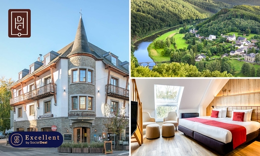 Nuit pour 2 + petit-déjeuner + check-out tardif + verre de cava dans les Ardennes