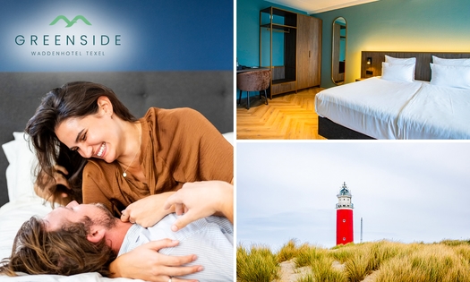 Overnachting(en) voor 2 + ontbijt + welkomstdrankje + late check-out + wellness