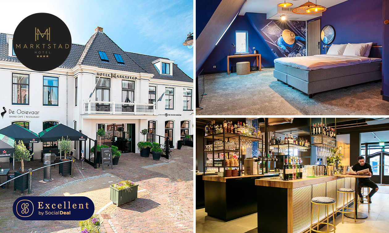 Overnachting(en) voor 2 + ontbijt + late check-out in Schagen