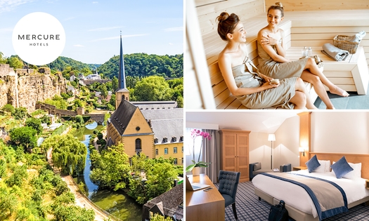 Übernachtung(en) für 2 + Frühstück + Wellness + opt. Dinner in Luxemburg