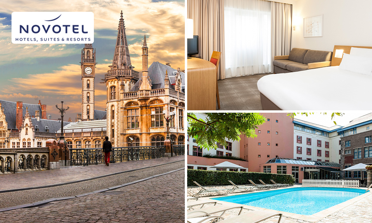 Overnachting voor 2 + ontbijt in hartje Gent