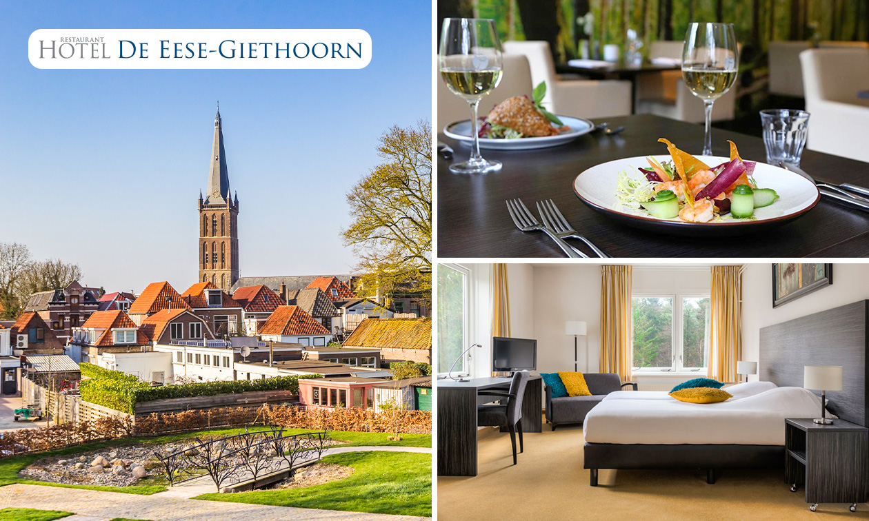 Overnachting(en) voor 2 + ontbijt + hoofdgerecht Fletcher's Keuzediner