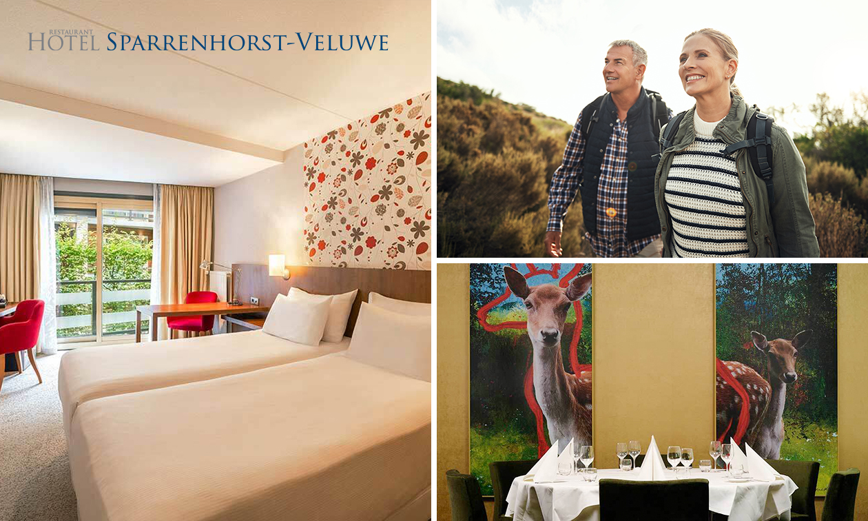 Overnachting(en) voor 2 + ontbijt + hoofdgerecht Fletcher's Keuzediner in Nunspeet