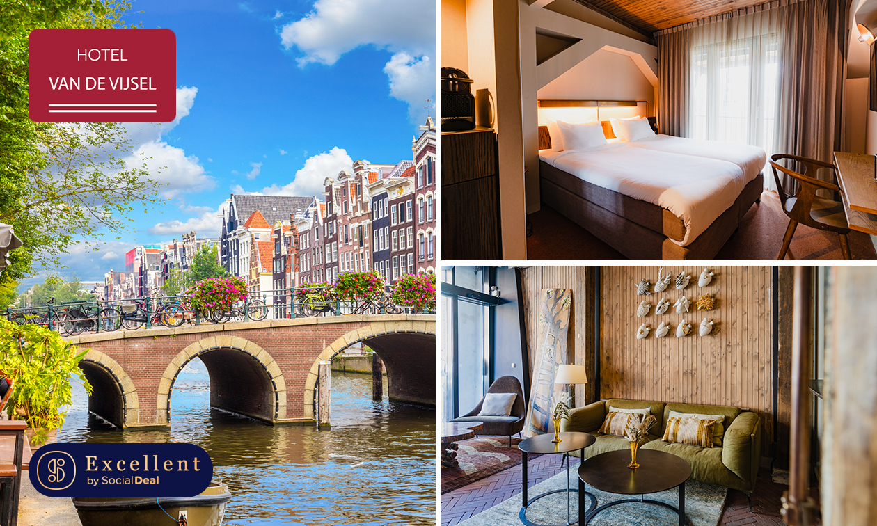 Overnachting voor 2 + ontbijt in Oud-West