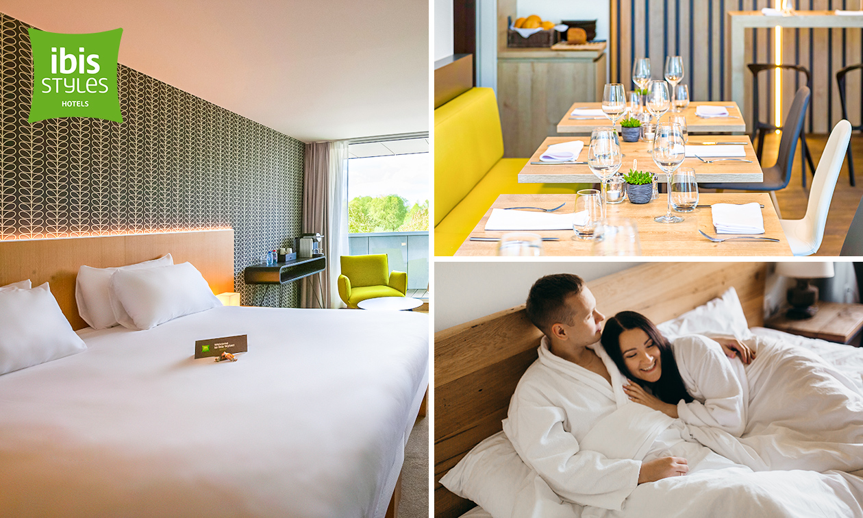 Overnachting voor 2 + ontbijt + late check-out in Kortrijk