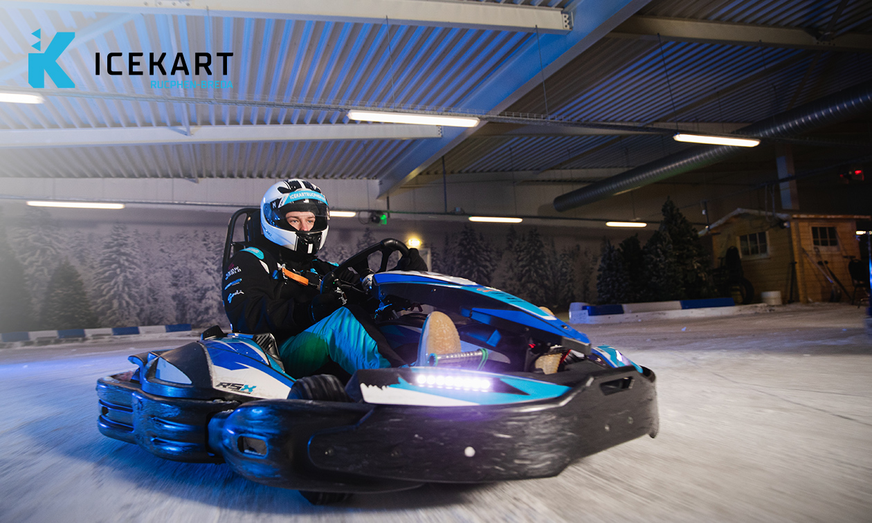 IJskarten (4 x 10 min) bij IceKart Rucphen-Breda