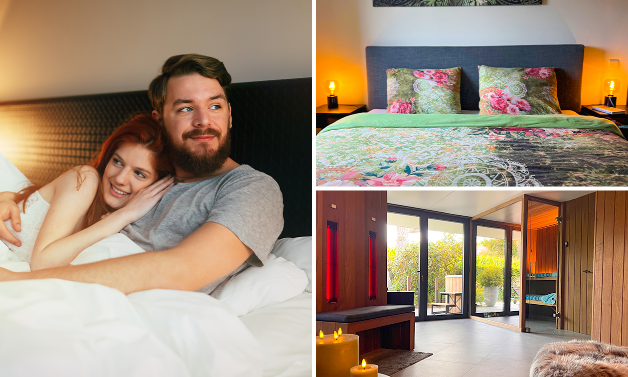 Overnachting voor 2 + ontbijt + privésauna (2 of 3 uur) in Turnhout
