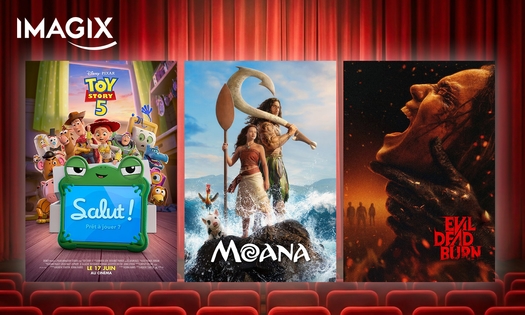 Ticket de cinéma pour Imagix