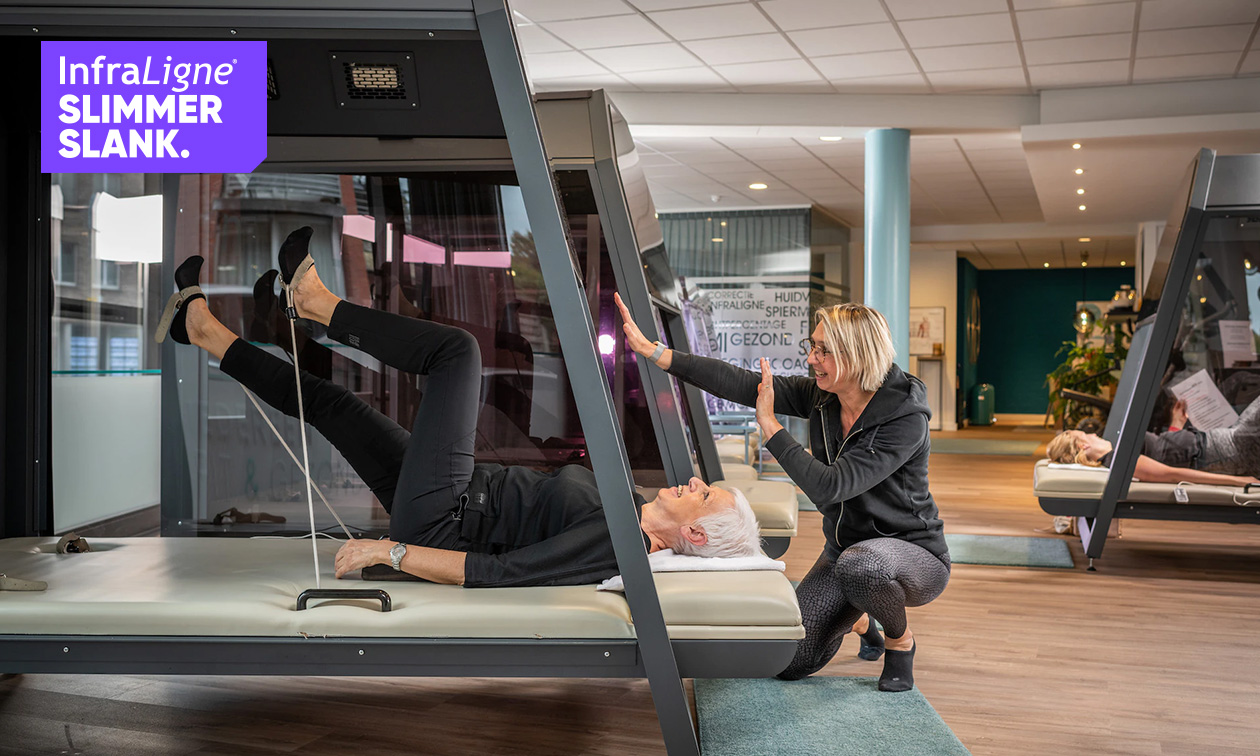 3 of 5 afslankbehandelingen in de infraroodcabine