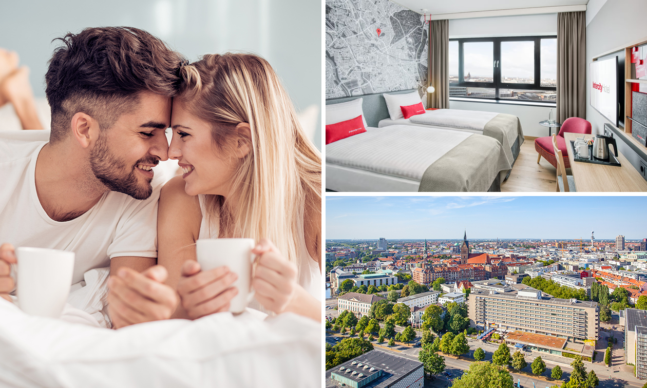 2 overnachtingen voor 2 + ontbijt + late check-out + meer in het centrum van Hannover
