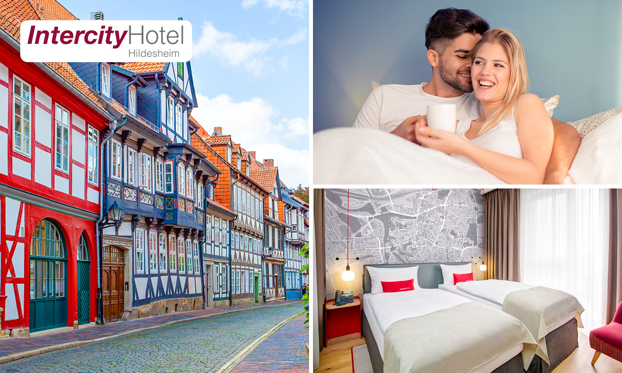2 overnachtingen voor 2 + ontbijt + drankje + kamerupgrade en meer in Hildesheim