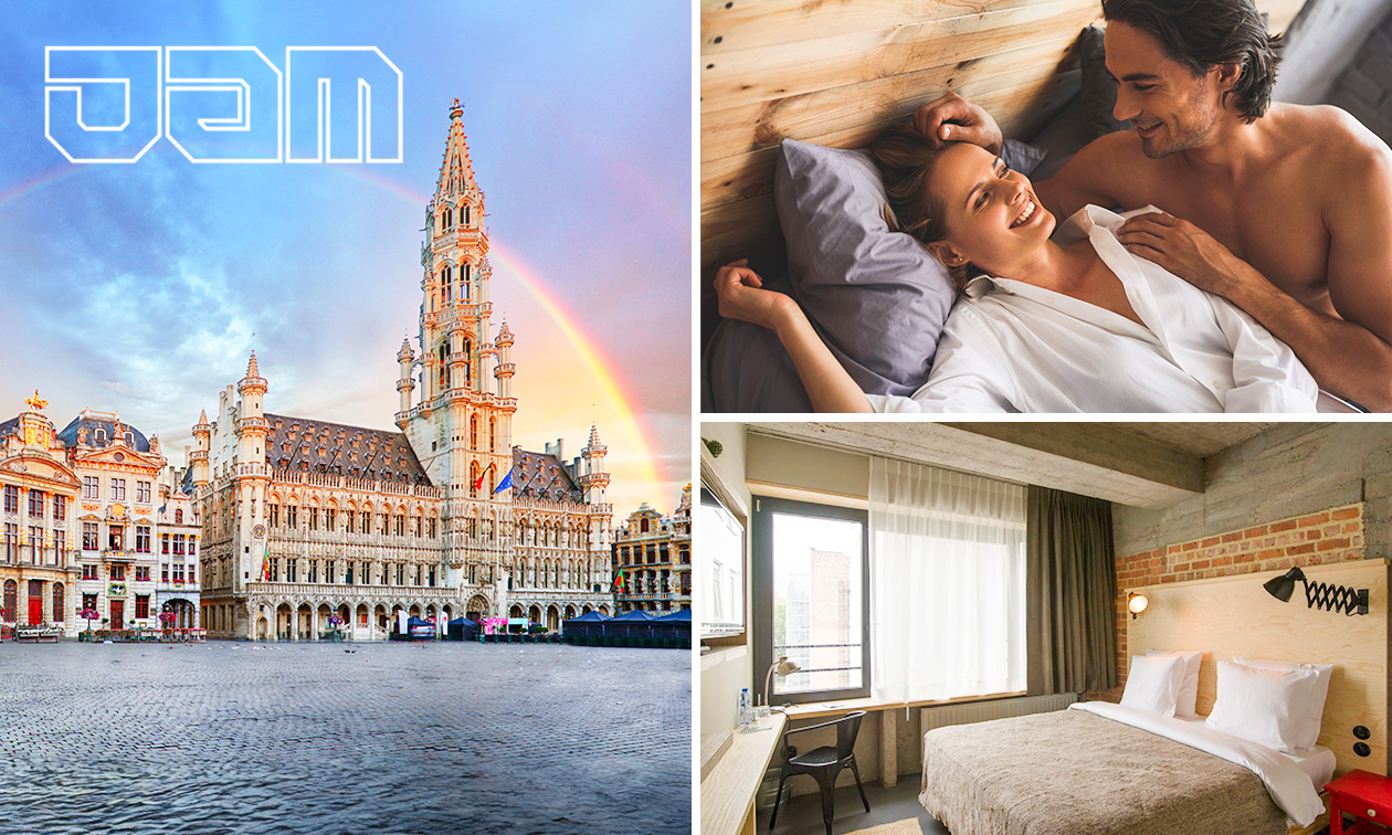 Overnachting voor 2 + late check-out + evt. ontbijt in Brussel