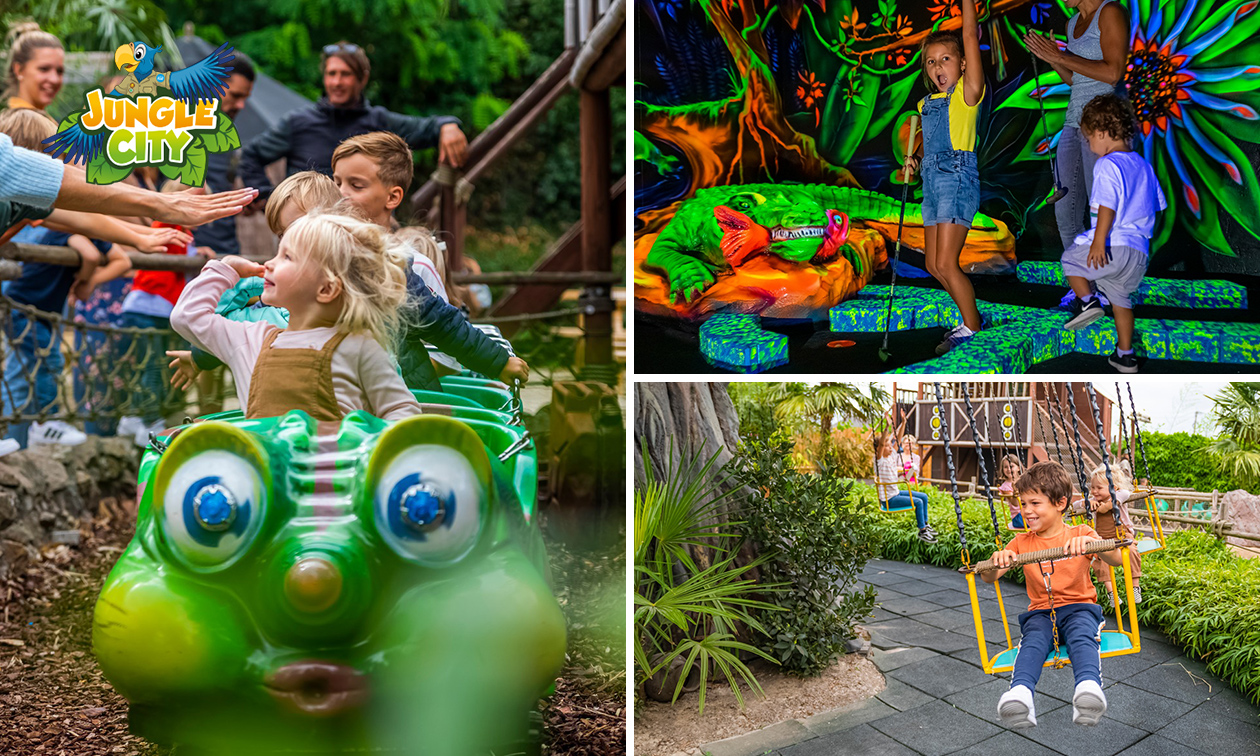 Accès à Jungle City ou au minigolf