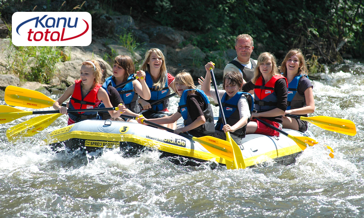 Rafting Tour über 12 Km für 1, 2 oder 10 Personen