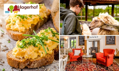 2-gangen keuzelunch of kidsbox bij Kinderboerderij Restaurant Hagerhof
