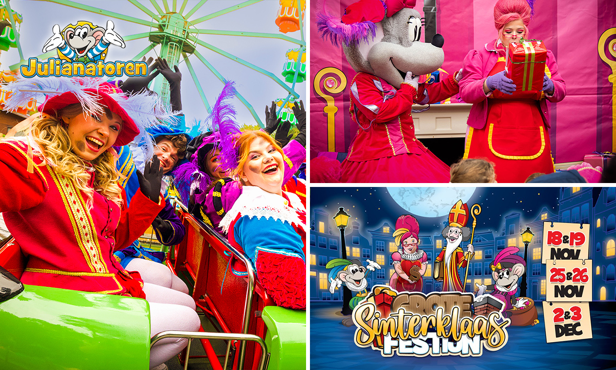 Sinterklaasfestijn bij Kinderpretpark Julianatoren