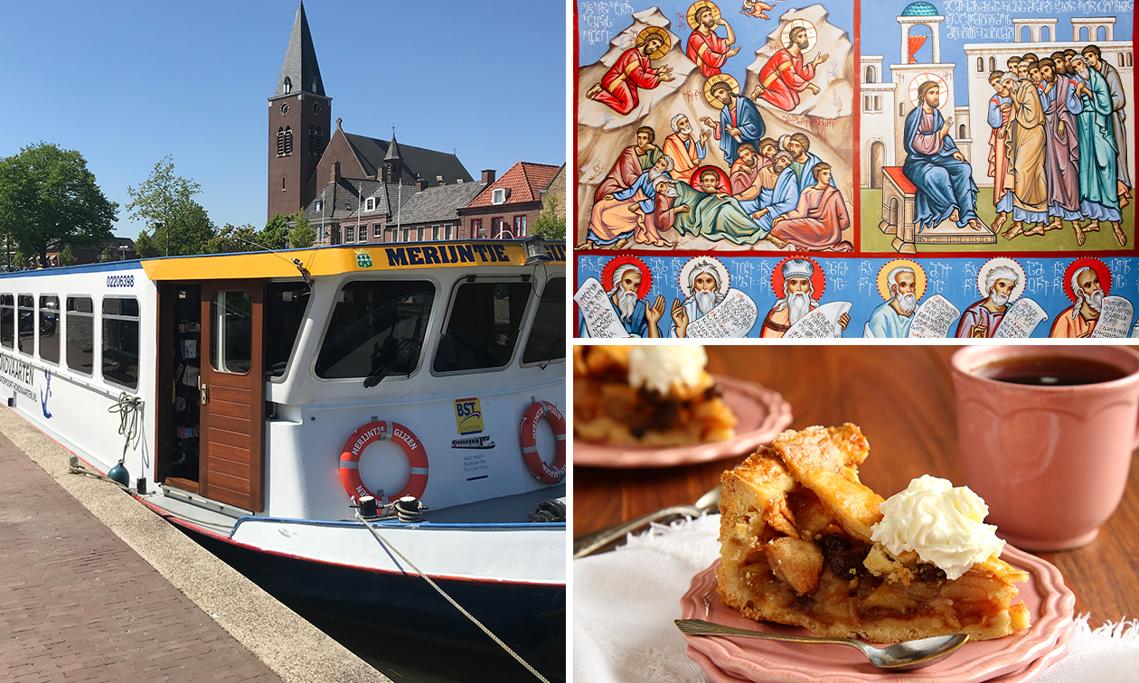 Overnachting voor 2 + rondleiding Kloosterschip + diner