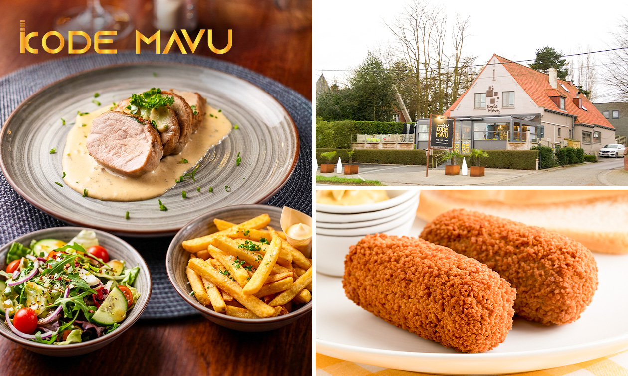 2- of 3-gangen keuzelunch bij Kode Mavu