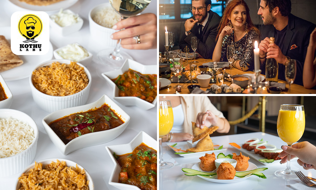 Kerstdiner naar keuze voor afhaal bij Kothu Labs Kerstdiner naar keuze voor afhaal bij Kothu Labs