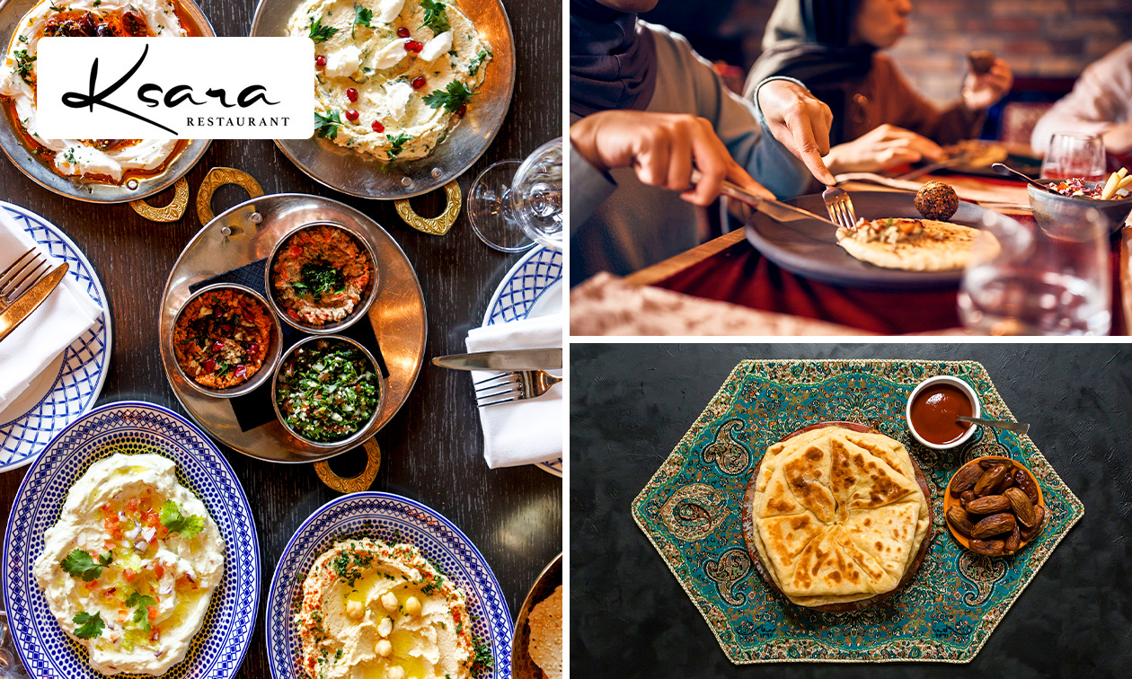 Libanees 3-gangendiner in Knokke