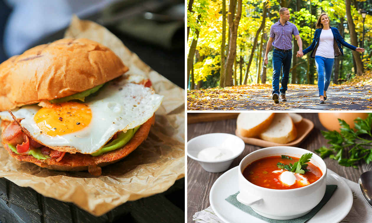 2-gangenlunch à la carte + evt. wandeling bij Kulturhus De Klaampe