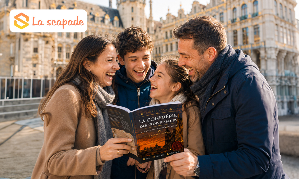 Stedelijke escape game (1 t/m 8 personen) in hartje Brussel