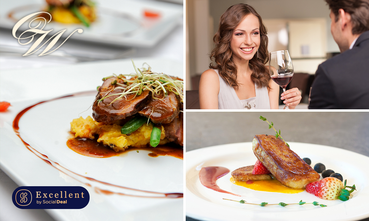 Menu gastronomique en 5 ou 6 services à La Villa Du Hautsart
