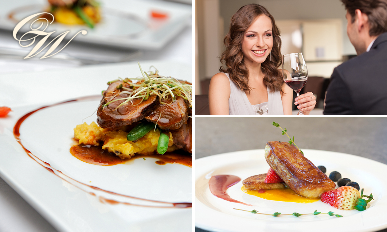Menu gastronomique en 5 ou 6 services à La Villa Du Hautsart