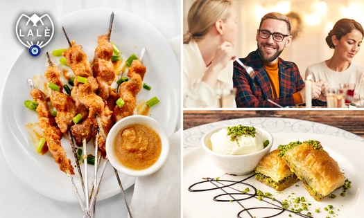3-gangen keuzediner bij Lale Grillhouse