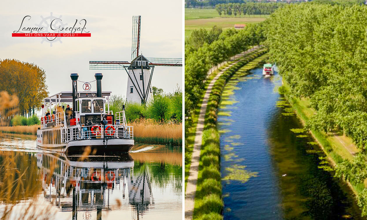 Retourticket boottocht Damme-Brugge