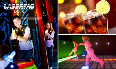 Lasertag (60 oder 120 Minuten) oder Pixel Game + Getränk + optional Membercard