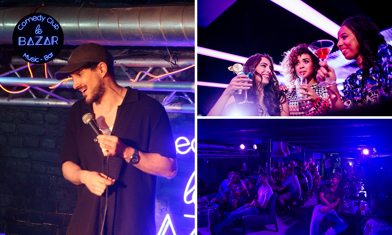 Entrée pour spectacle comique + cocktail à Lille