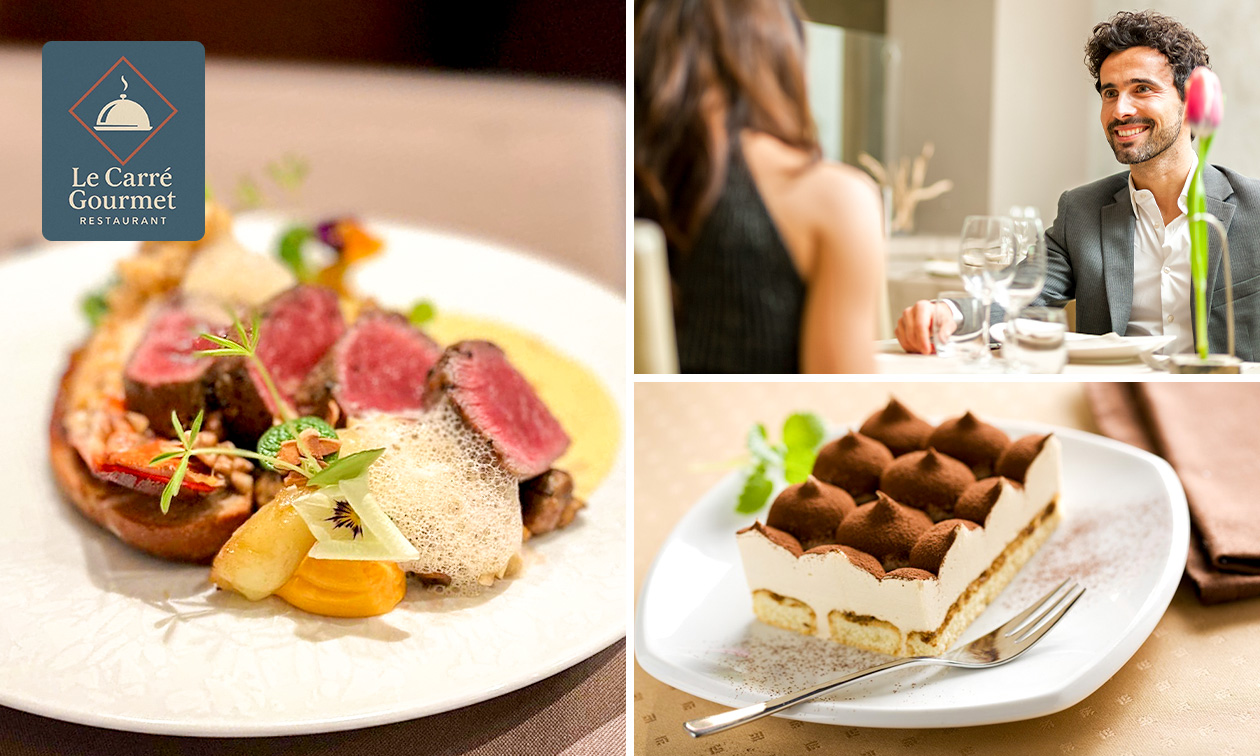 Déjeuner en 2 ou 3 services à la carte ou dîner en 2 ou 3 services au choix près de Lille