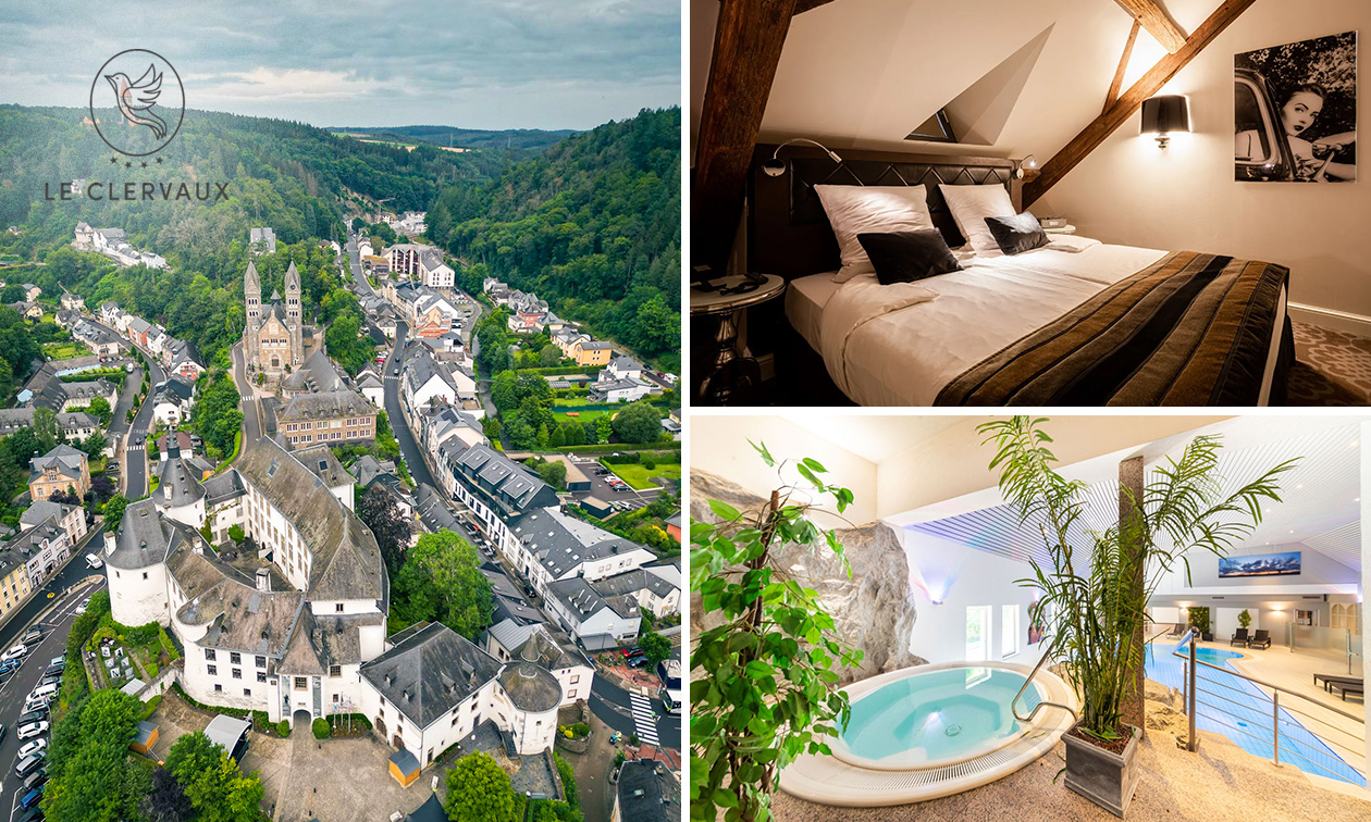 Overnachting voor 2 + spa + late check-out + evt. diner in Luxemburg