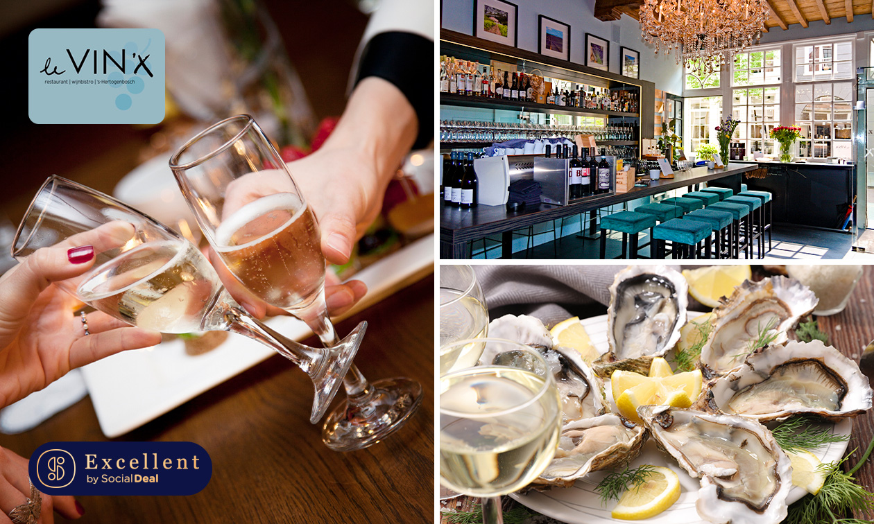 Champagneproeverij bij le VIN 'x in hartje 's-Hertogenbosch Champagneproeverij bij le VIN 'x in hartje 's-Hertogenbosch