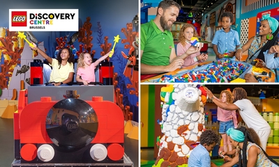 Entree LEGO® Discovery Centre Brussels